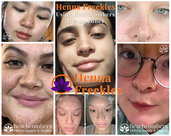 Henna Freckles - Natural henna